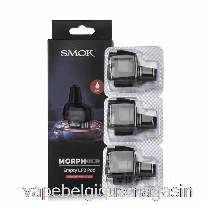 Vape Juice Smok Morph Pod-80 Dosettes De Remplacement [lp2] 5 Ml De Dosettes Morph-80